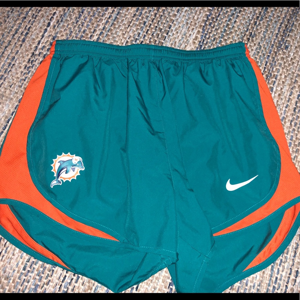 miami dolphins nike running shorts